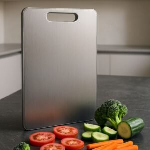 Stainless Steel Chopping Board – 14x10 inches